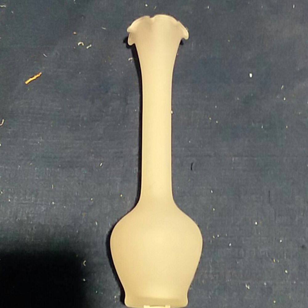 Frosted Stem Vase